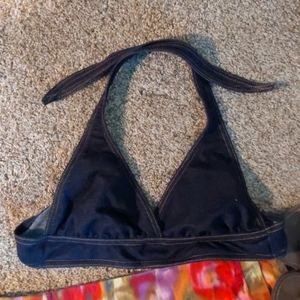 Catalina Ocean Gear Denim Bikini Halter Top, Sz M